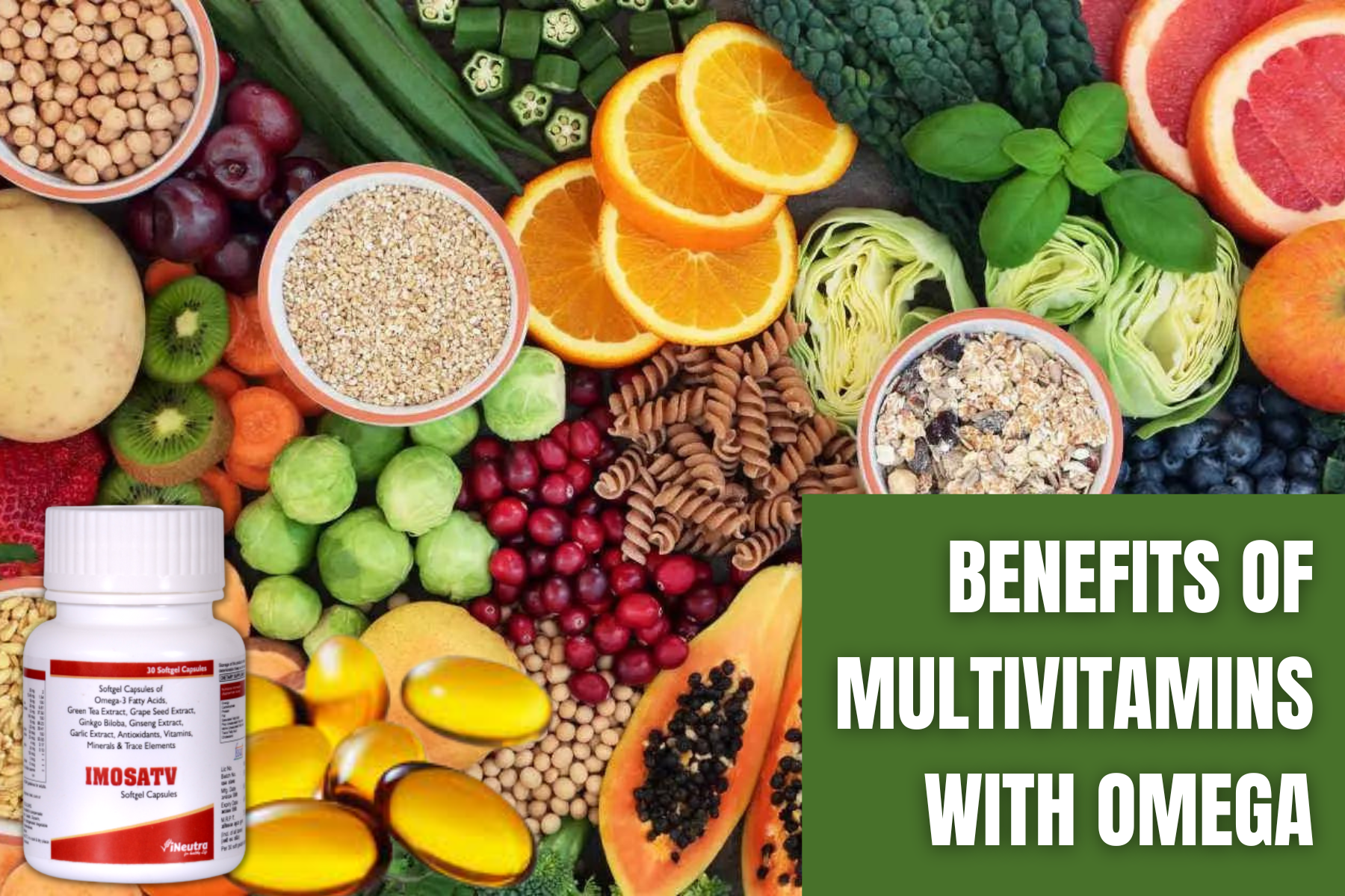 Benefits of Multivitamins with omega